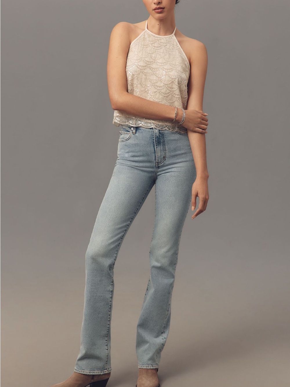 NWT Frame The Arrow Hi Rise BootCut jeans size 24